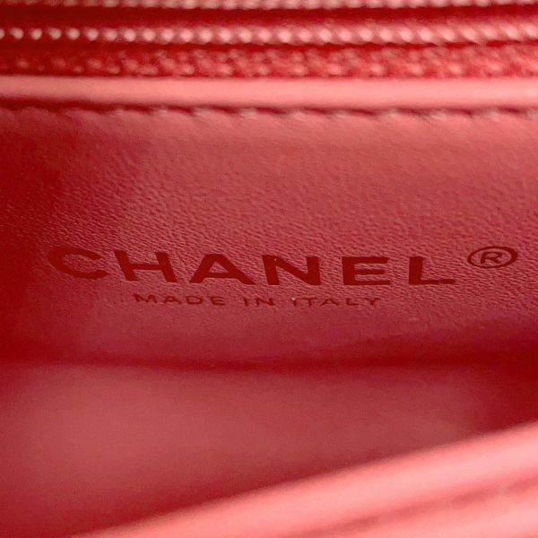 シャネル ハンドバッグ ココマーク ココハンドル ミニ フラップ ラムスキン AS2215 CHANEL 2way