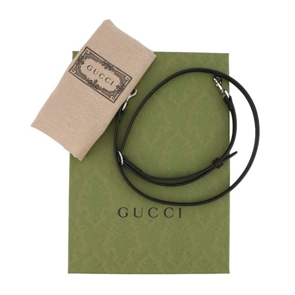 グッチ ハンドバッグ GGデニム ミニトート 773730 GUCCI 2WAY 黒