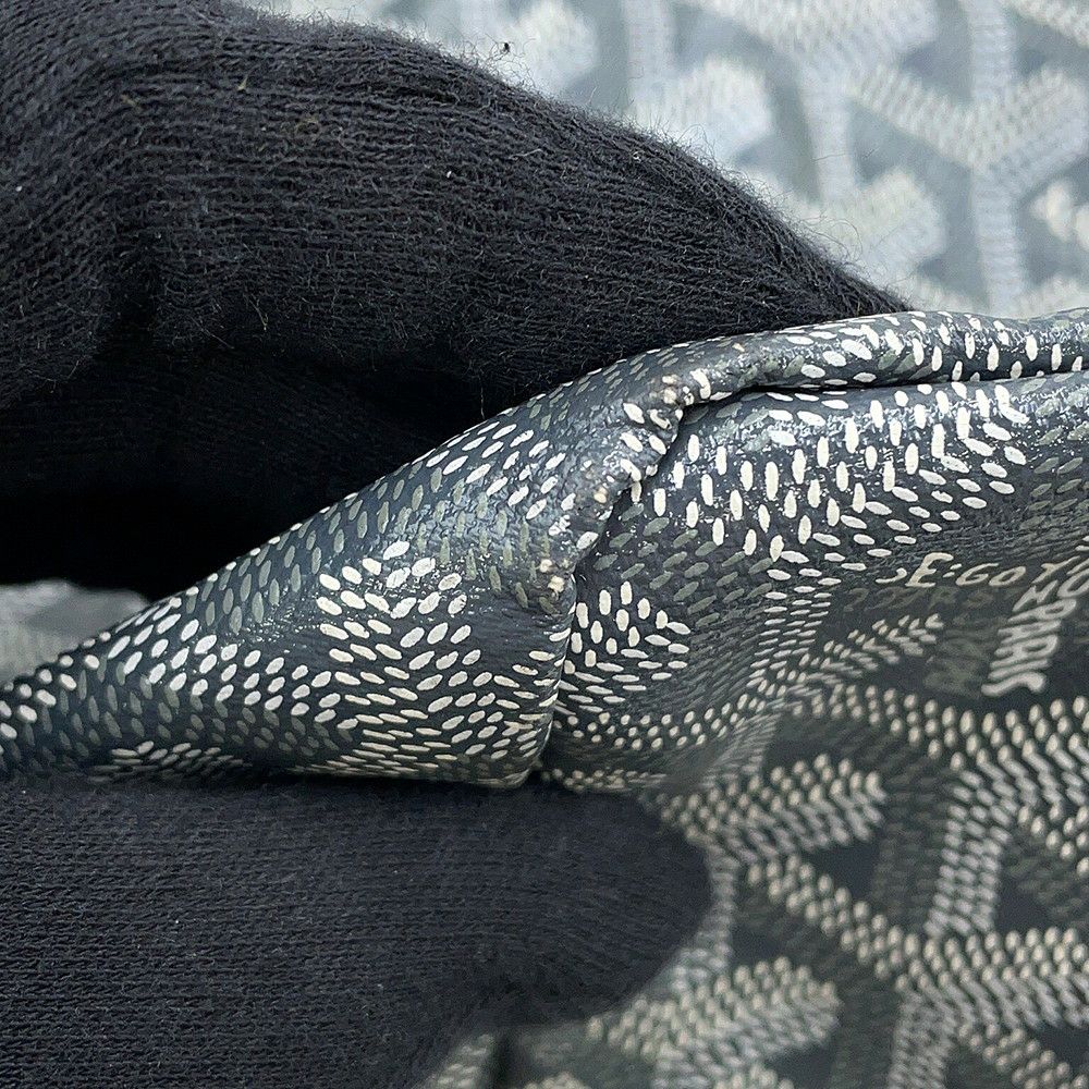 ゴヤール トートバッグ サンルイPM PVC/レザー STLOUIPMLTY51CL51P GOYARD ポーチ付き