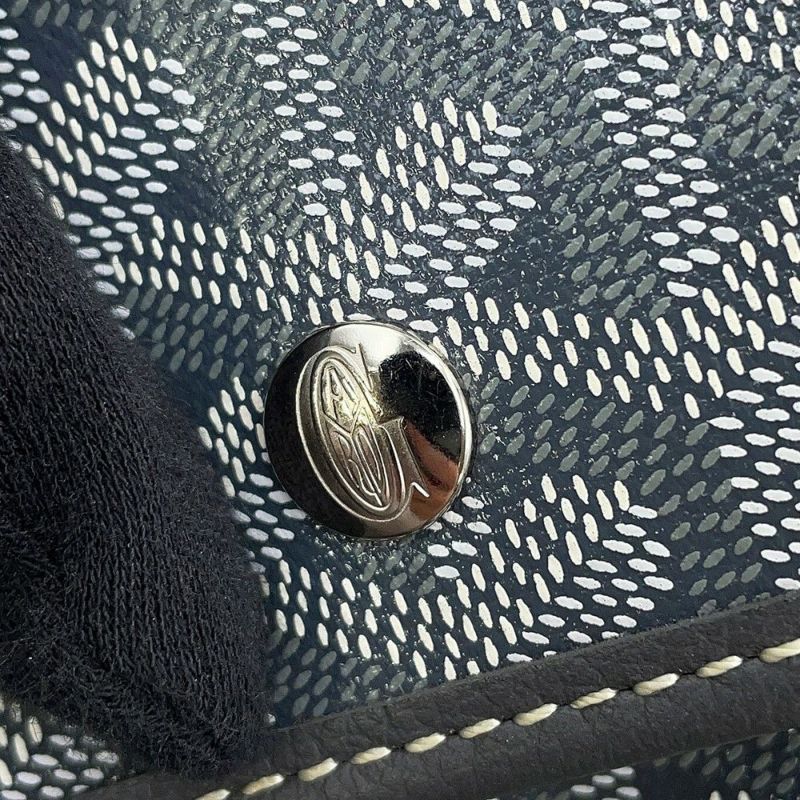 ゴヤール トートバッグ サンルイPM PVC/レザー STLOUIPMLTY51CL51P GOYARD ポーチ付き