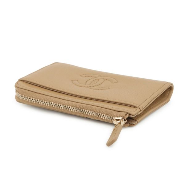 シャネル コインケース ココマーク フラグメント キャビアスキン AP4661 CHANEL 財布