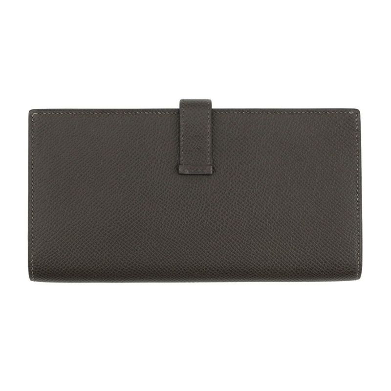 エルメス 長財布 ベアンスフレ エベンヌ/ゴールド金具 エプソン Z刻印 HERMES WALLET