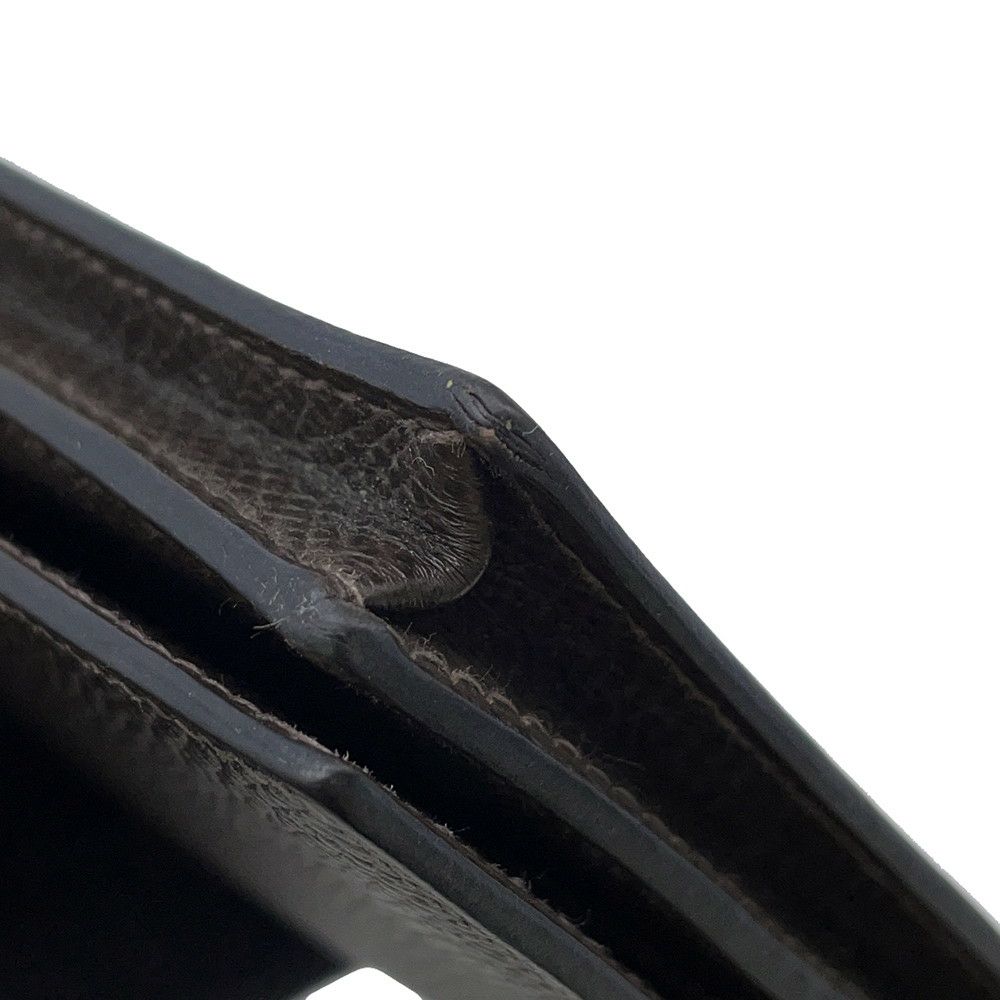 エルメス 長財布 ベアンスフレ エベンヌ/ゴールド金具 エプソン Z刻印 HERMES WALLET