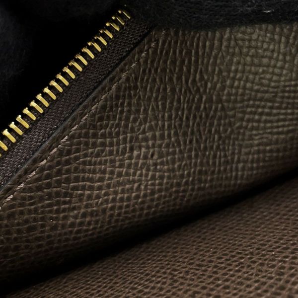 エルメス 長財布 ベアンスフレ エベンヌ/ゴールド金具 エプソン Z刻印 HERMES WALLET