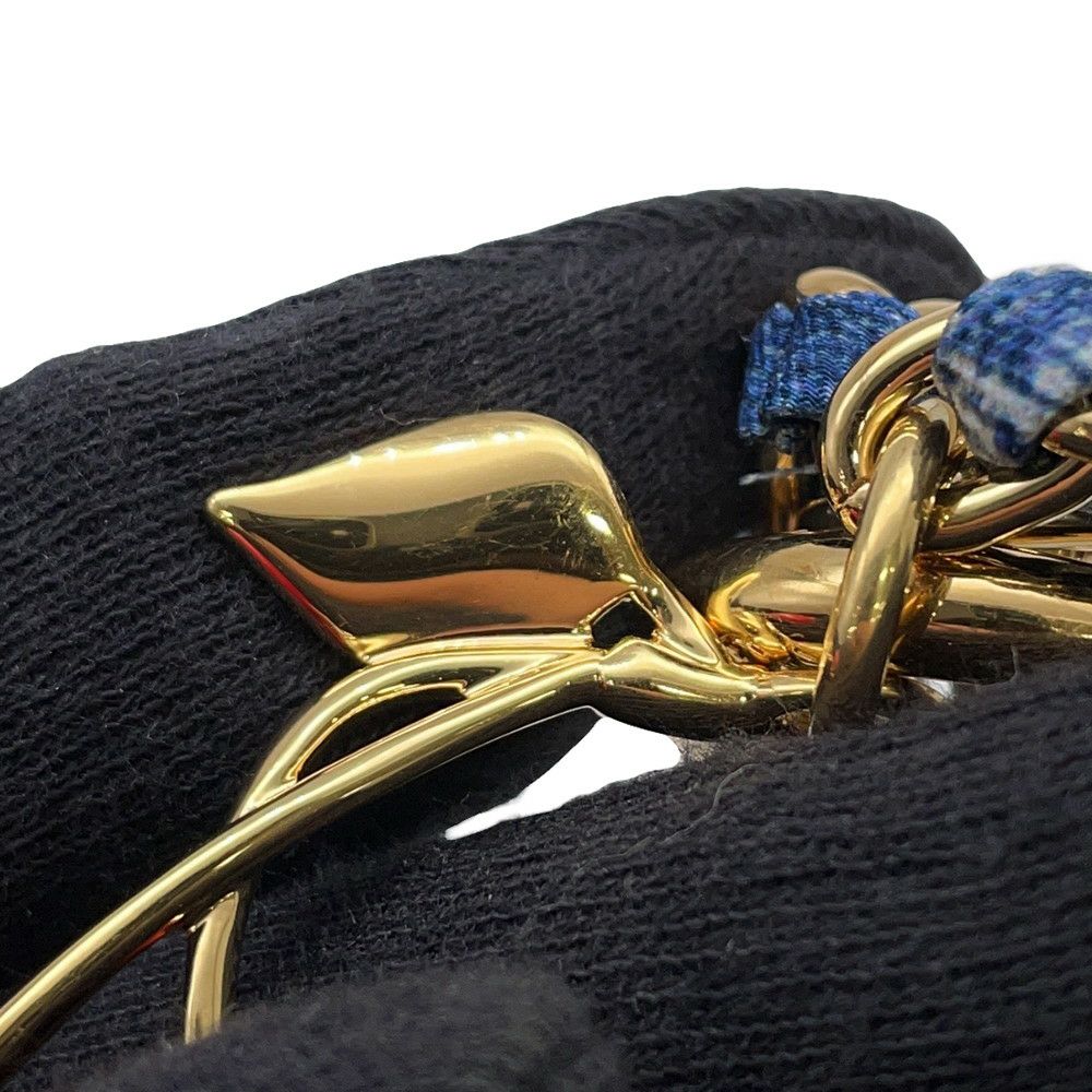 ルイヴィトン バッグチャーム モノグラム・デニム LV×TM フォーンチャーム M02623 LOUIS VUITTON 村上隆コラボ