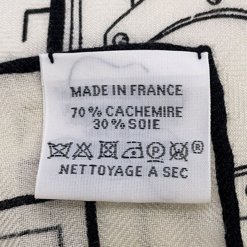 エルメス ストール カレジェアン140 シュバル ドゥ クール バンダナ カシミヤ シルク HERMES 2025年秋冬