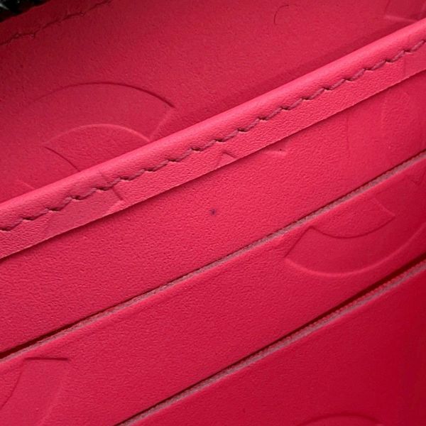 シャネル 長財布 カンボンライン ラウンドファスナー ココマーク ラムスキンパテント A50078 CHANEL 財布 黒