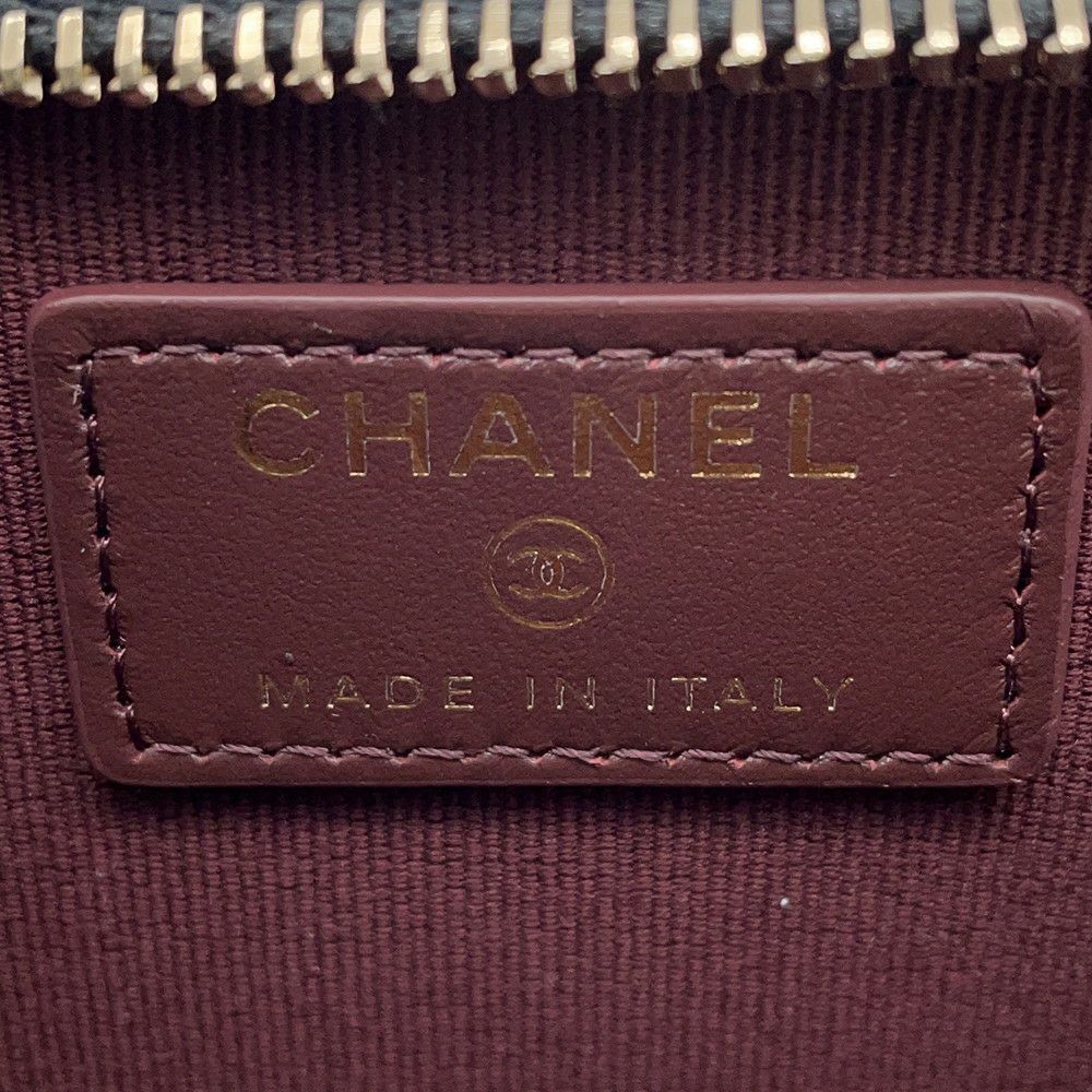 シャネル コインケース マトラッセ ココマーク キャビアスキン AP4893 CHANEL 財布 黒