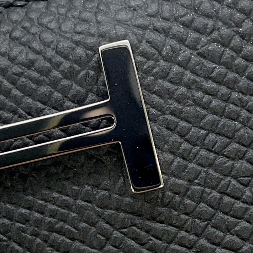 エルメス 二つ折り財布 ベアンコンパクト ブラック/シルバー金具 エプソン B刻印 エプソン 財布 黒