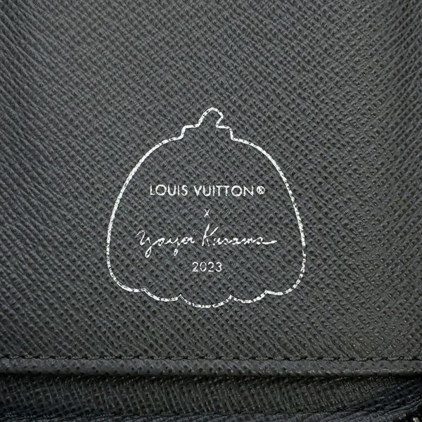 ルイヴィトン 長財布 モノグラム・エクリプス リバース LV×YK ジッピーウォレット・ヴェルティカル M81971 LOUIS VUITTON 草間彌生