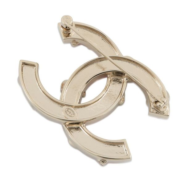 シャネル ブローチ ココマーク ストラス フェイクパール B24S ABD353 CHANEL アクセサリー
