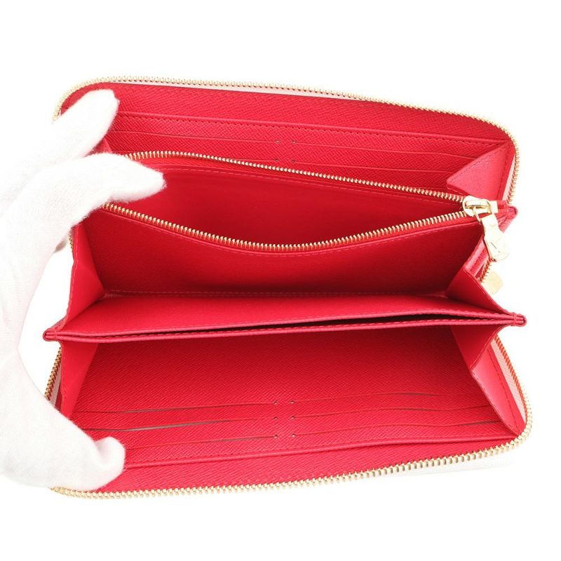 ルイヴィトン 長財布 モノグラム・チェリー LV × TM ジッピー・ウォレット M14240 LOUIS VUITTON 村上隆 白