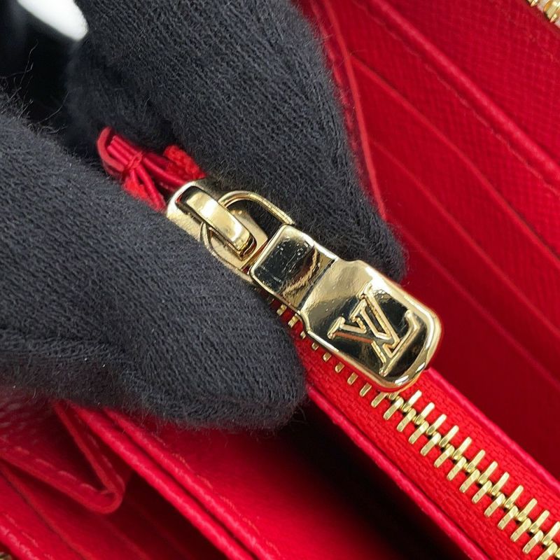 ルイヴィトン 長財布 モノグラム・チェリー LV × TM ジッピー・ウォレット M14240 LOUIS VUITTON 村上隆 白