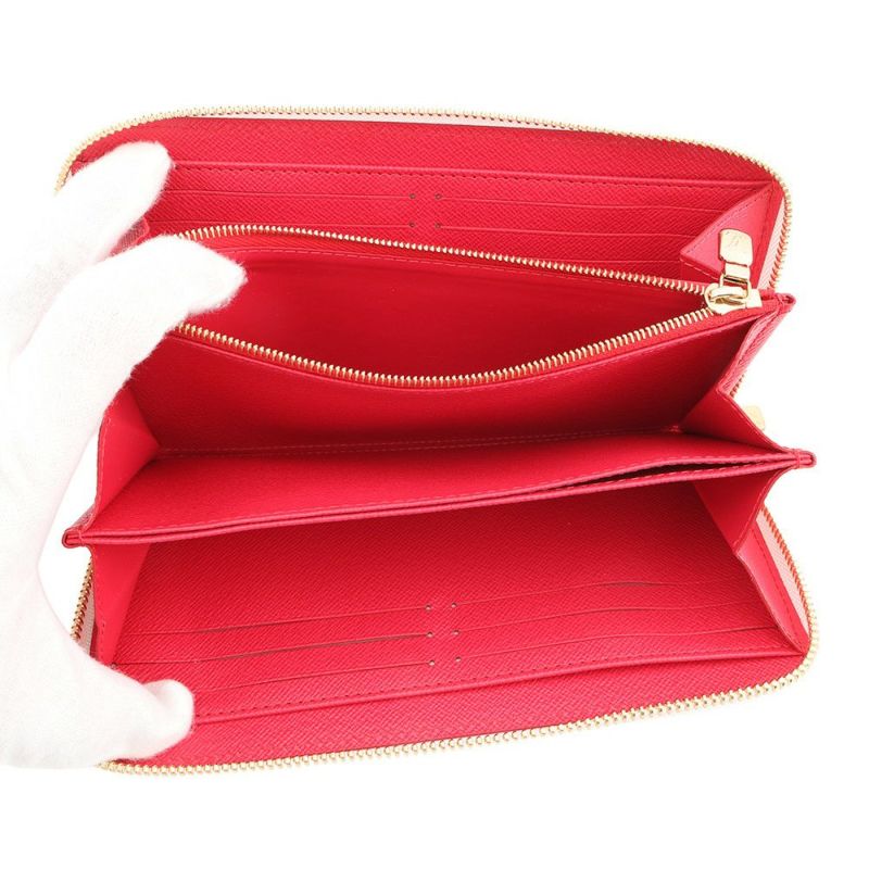 ルイヴィトン 長財布 モノグラム・チェリー LV × TM ジッピー・ウォレット M14240 LOUIS VUITTON 村上隆 白