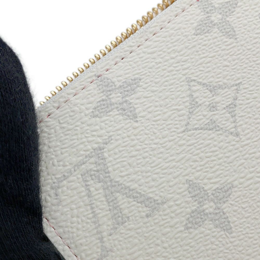 ルイヴィトン 長財布 モノグラム・チェリー LV × TM ジッピー・ウォレット M14240 LOUIS VUITTON 村上隆 白