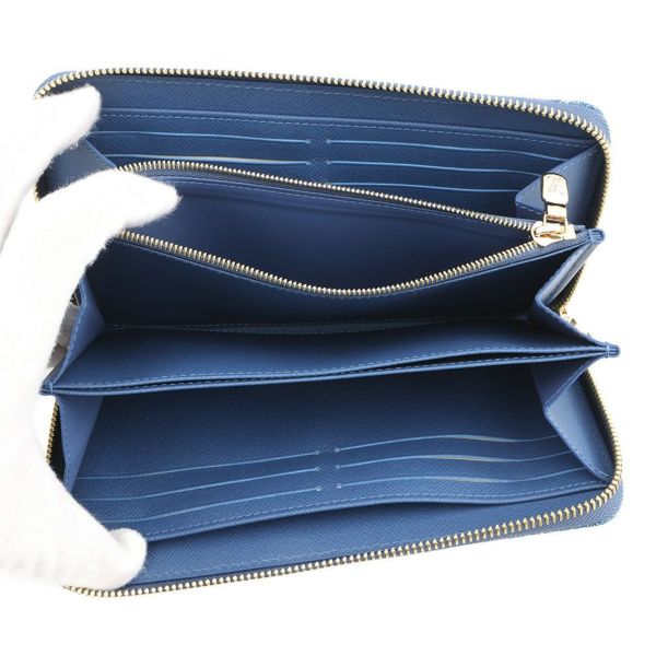 ルイヴィトン 長財布 モノグラム・チェリー デニム LV × TM ジッピー・ウォレット M23161 村上隆コラボ