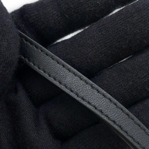 ディオール ハンドバッグ レディディオール カナージュ マイクロ バニティ ラムスキン S0918ONMJ 2wayショルダー 黒