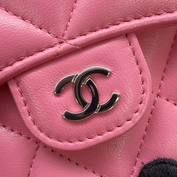 シャネル チェーンウォレット マトラッセ ココマーク ラムスキン AP2569 CHANEL コインケース