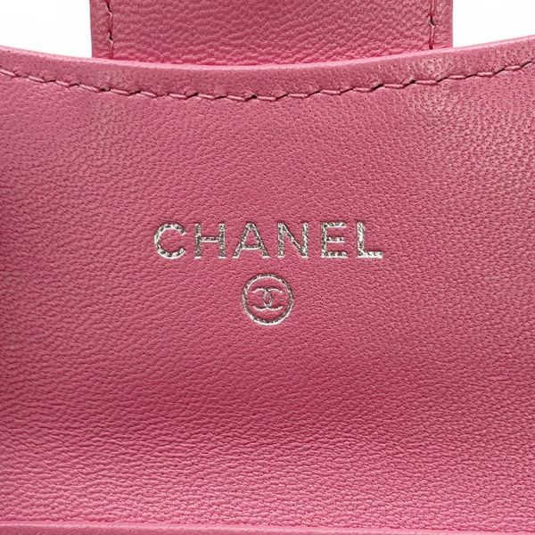 シャネル チェーンウォレット マトラッセ ココマーク ラムスキン AP2569 CHANEL コインケース
