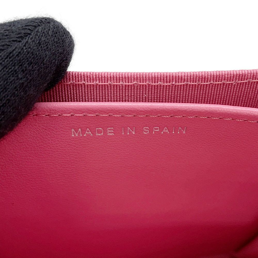 シャネル チェーンウォレット マトラッセ ココマーク ラムスキン AP2569 CHANEL コインケース