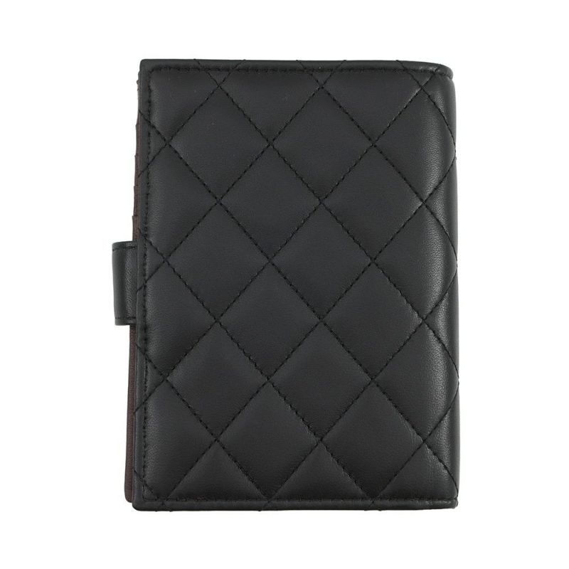 シャネル パスポートケース マトラッセ ココマーク 財布 ラムスキン AP3791 CHANEL 手帳カバー