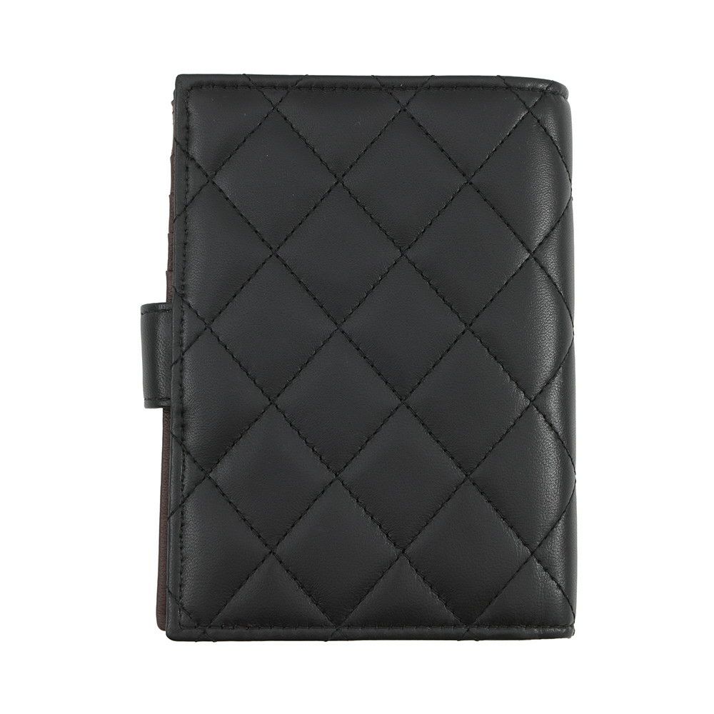 シャネル パスポートケース マトラッセ ココマーク 財布 ラムスキン AP3791 CHANEL 手帳カバー