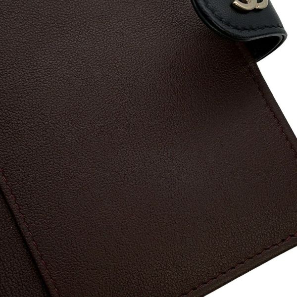 シャネル パスポートケース マトラッセ ココマーク 財布 ラムスキン AP3791 CHANEL 手帳カバー