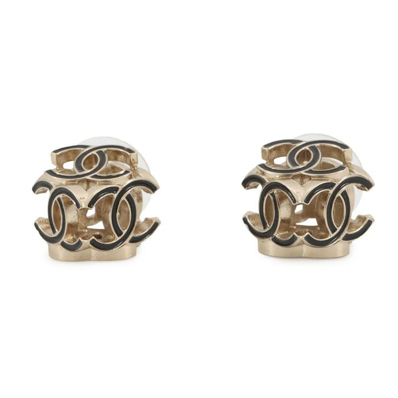 シャネル ピアス ココマーク キューブ メタル A22K AB9512 CHANEL アクセサリー