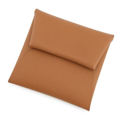 エルメス コインケース バスティア ゴールド エプソン W刻印 HERMES