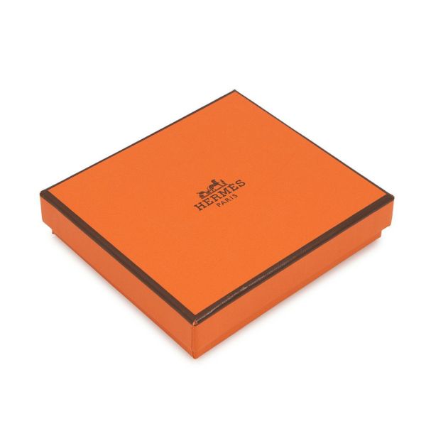 エルメス コインケース バスティア ゴールド エプソン W刻印 HERMES