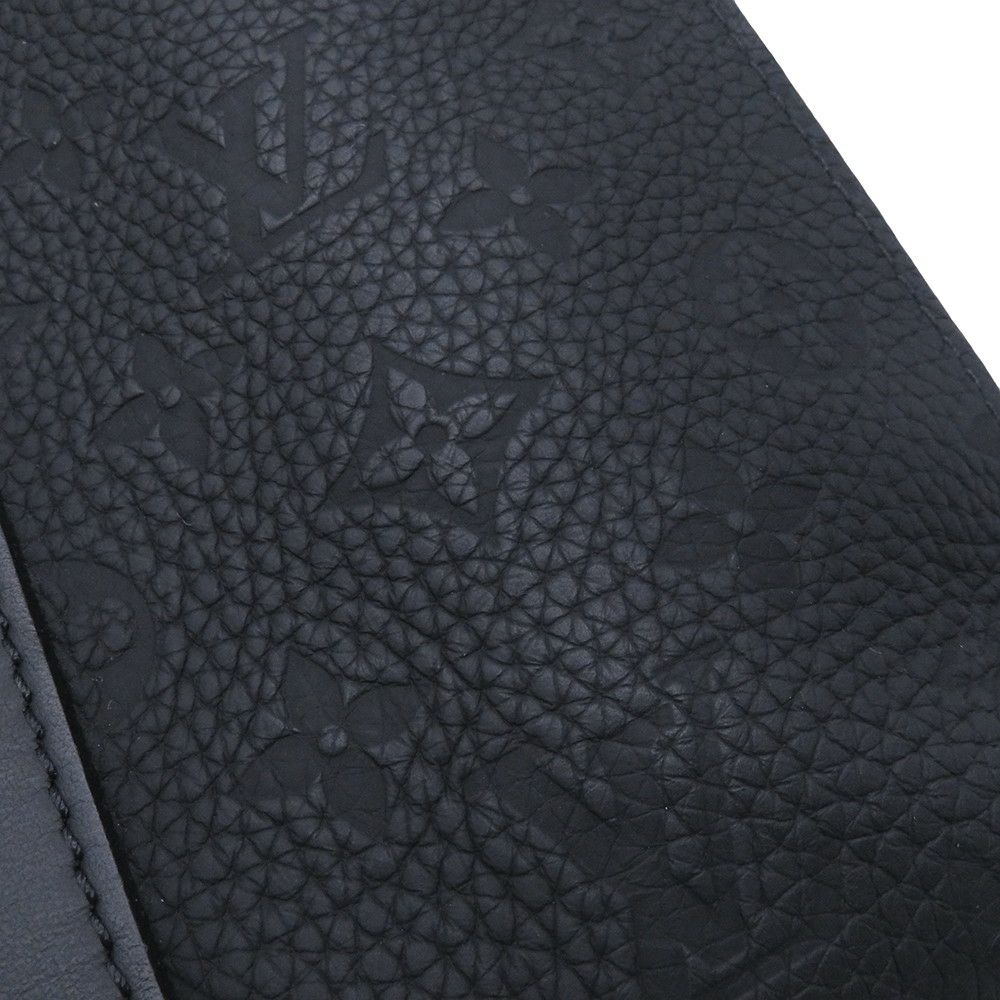 ルイヴィトン トートバッグ モノグラム・トリヨン サックプラ M21866 LOUIS VUITTON 2way ショルダーバッグ 黒 ブラック