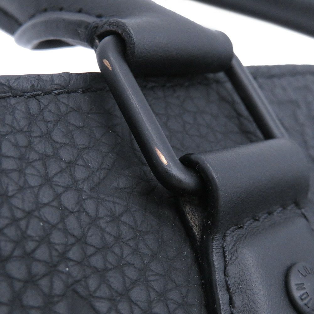 ルイヴィトン トートバッグ モノグラム・トリヨン サックプラ M21866 LOUIS VUITTON 2way ショルダーバッグ 黒 ブラック