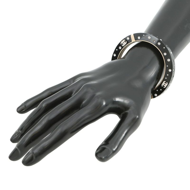 シャネル バングル ココマーク ラインストーン 09P CHANEL アクセサリー