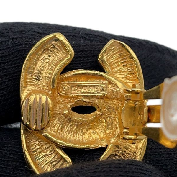 シャネル イヤリング ココマーク マトラッセ メタル ヴィンテージ CHANEL アクセサリー