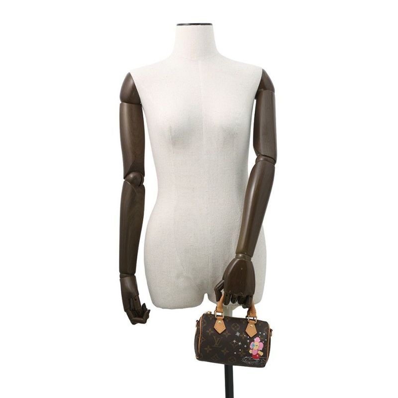 ルイヴィトン ハンドバッグ モノグラム ヴィヴィエンヌ ナノ・スピーディ M82624 ヴィトン バッグ 2way ショルダーバッグ