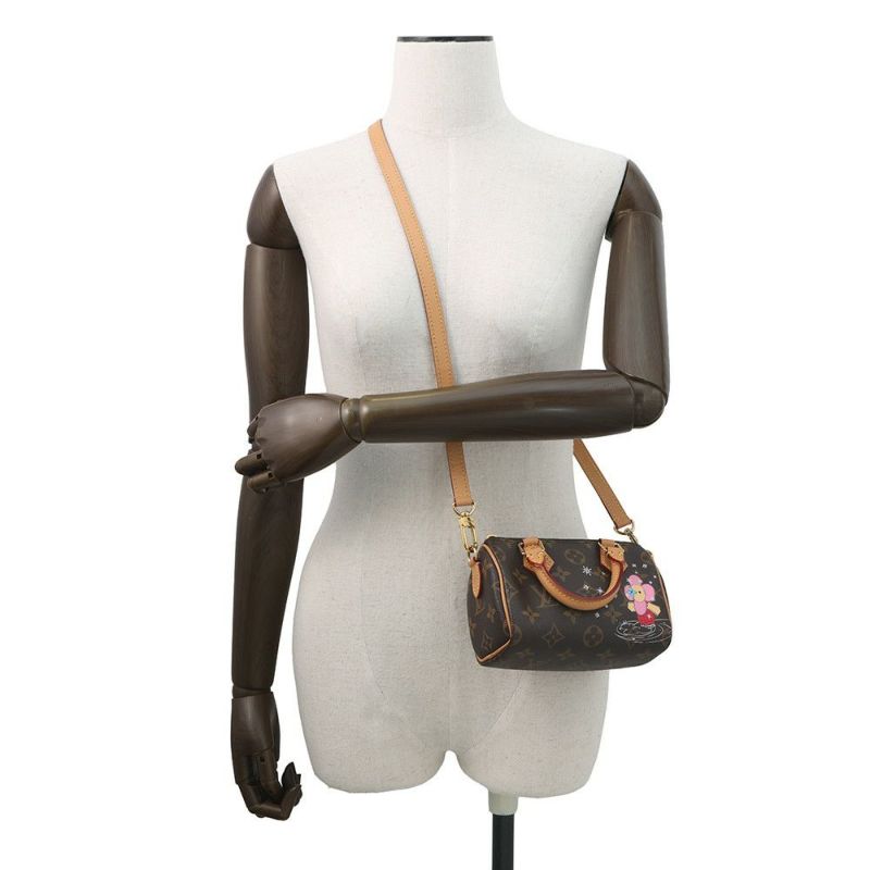 ルイヴィトン ハンドバッグ モノグラム ヴィヴィエンヌ ナノ・スピーディ M82624 ヴィトン バッグ 2way ショルダーバッグ