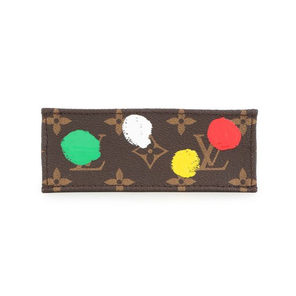 ルイヴィトン ハンドバッグ モノグラム LV×YK プティット・サックプラ M81867 ヴィトン バッグ 2way ショルダーバッグ 草間弥生