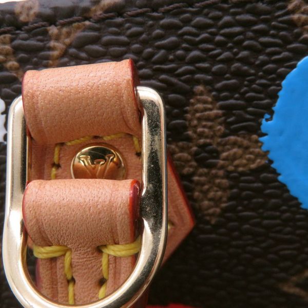 ルイヴィトン ハンドバッグ モノグラム LV×YK プティット・サックプラ M81867 ヴィトン バッグ 2way ショルダーバッグ 草間弥生