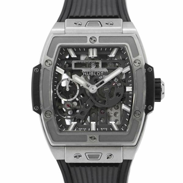 ウブロ スピリット オブ ビッグバン メカ-10 614.NX.1170.RX HUBLOT 腕時計 黒文字盤