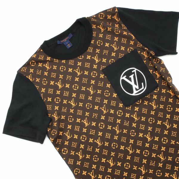 ルイヴィトン Tシャツ モノグラム コットン レディースサイズS LOUIS VUITTON トップス