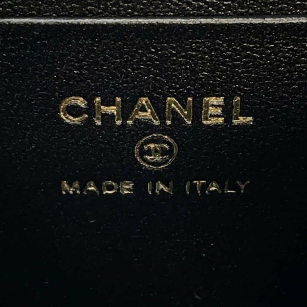 シャネル ボディバッグ ココマーク マトラッセ ハートチェーン キャビアスキン AP3761 CHANEL 黒