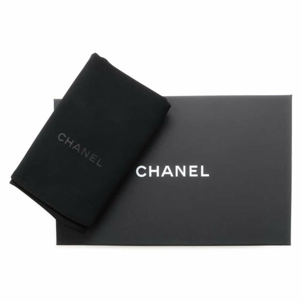 シャネル ボディバッグ ココマーク マトラッセ ハートチェーン キャビアスキン AP3761 CHANEL 黒