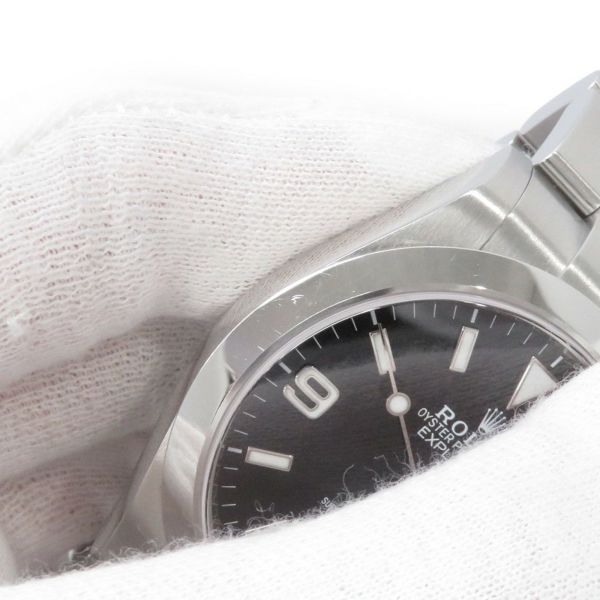 ロレックス エクスプローラー40 ランダムシリアル ルーレット 224270 ROLEX 腕時計 黒文字盤