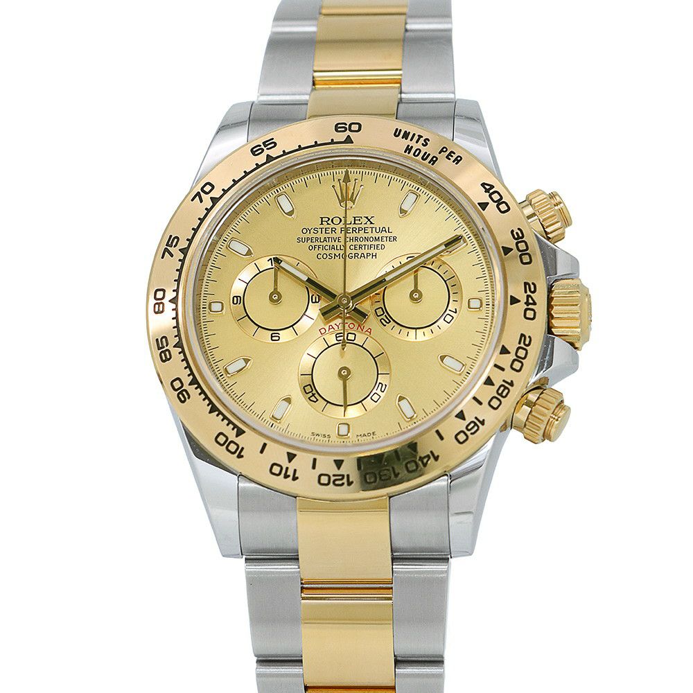 ロレックス コスモグラフ デイトナ コンビ SS/K18YG 116503 ROLEX 腕時計 シャンパン文字盤