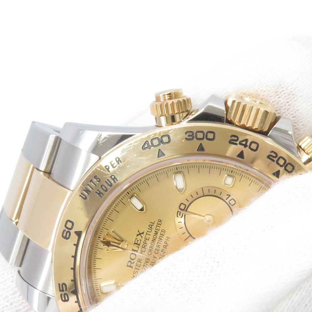 ロレックス コスモグラフ デイトナ コンビ SS/K18YG 116503 ROLEX 腕時計 シャンパン文字盤