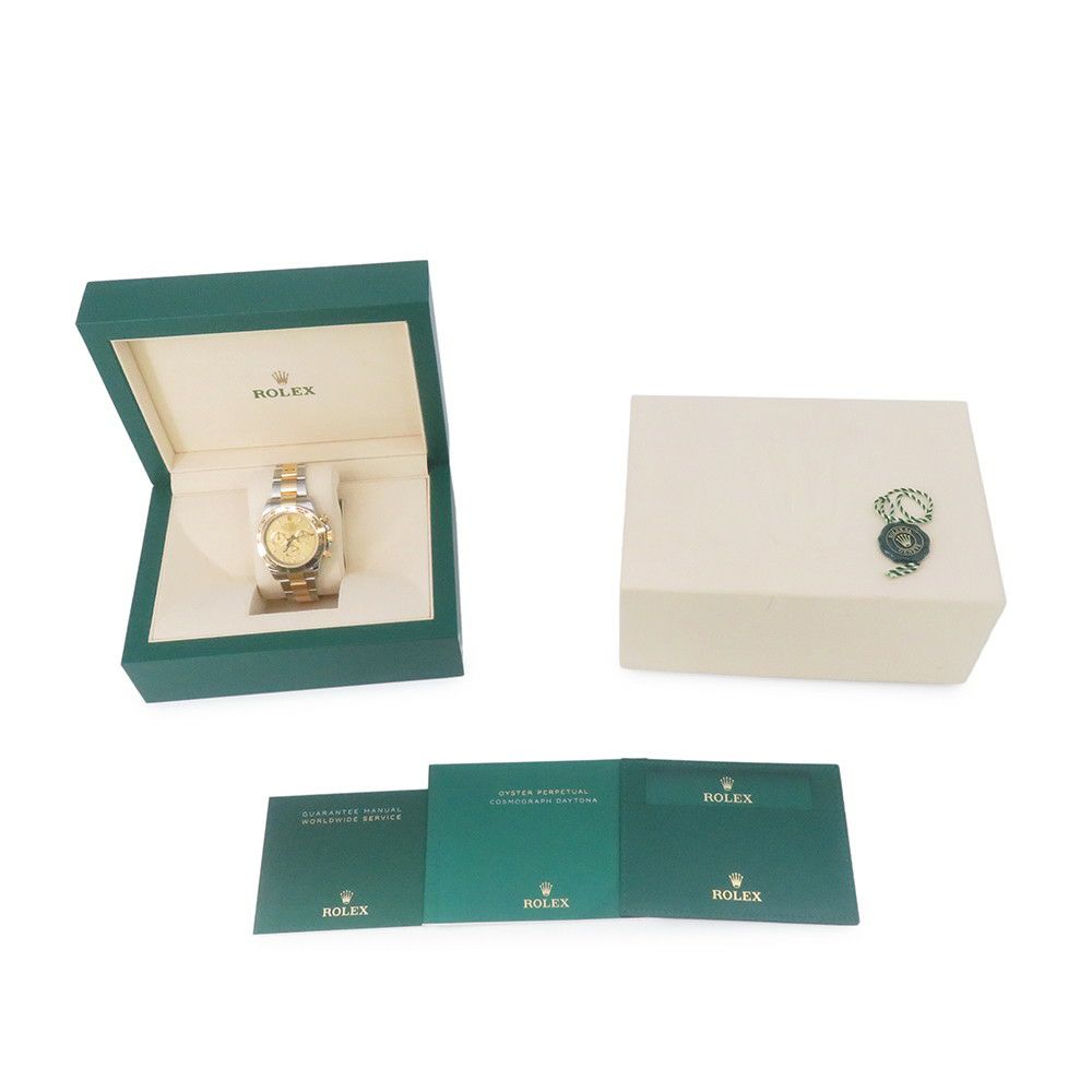 ロレックス コスモグラフ デイトナ コンビ SS/K18YG 116503 ROLEX 腕時計 シャンパン文字盤