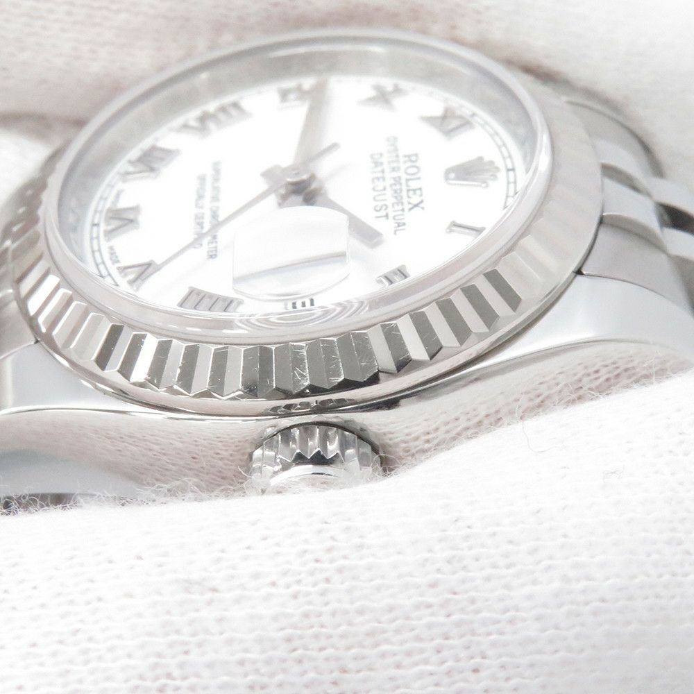 ロレックス デイトジャスト M番 179174 ROLEX 腕時計 白文字盤
