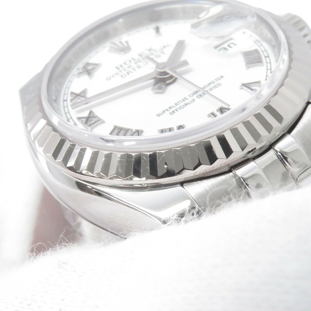 ロレックス デイトジャスト M番 179174 ROLEX 腕時計 白文字盤
