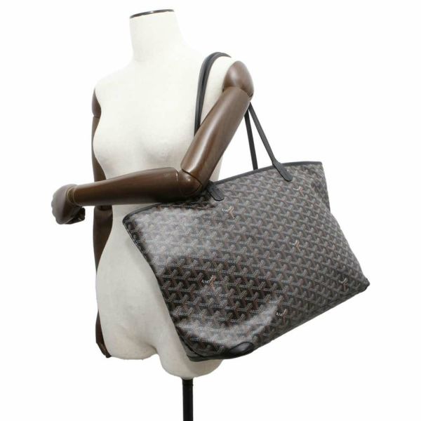 ゴヤール トートバッグ アルトワMM PVC GOYARD バッグ 黒