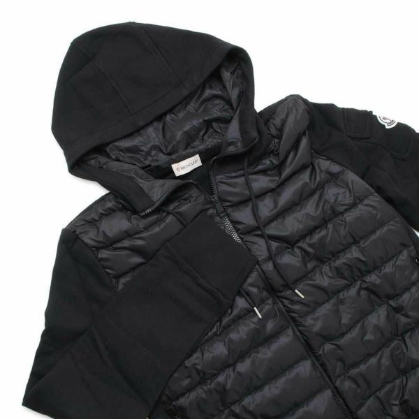 モンクレール パーカー ジャケット マグリア カーディガン レディースサイズXL G10938G52300 MONCLER 黒